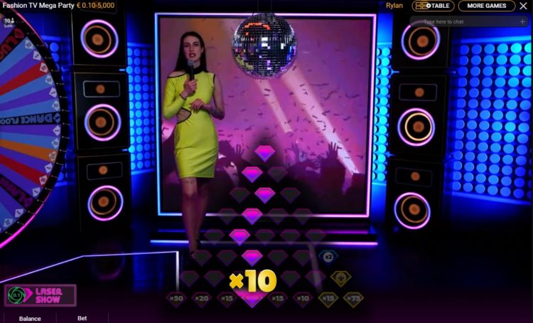 Fashion TV Mega Party Laser Show feature