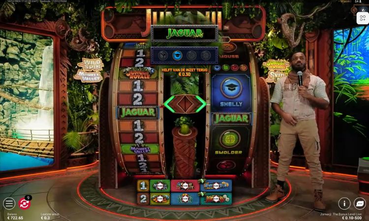 Playtech Jumanji: The Bonus Level Gameplay