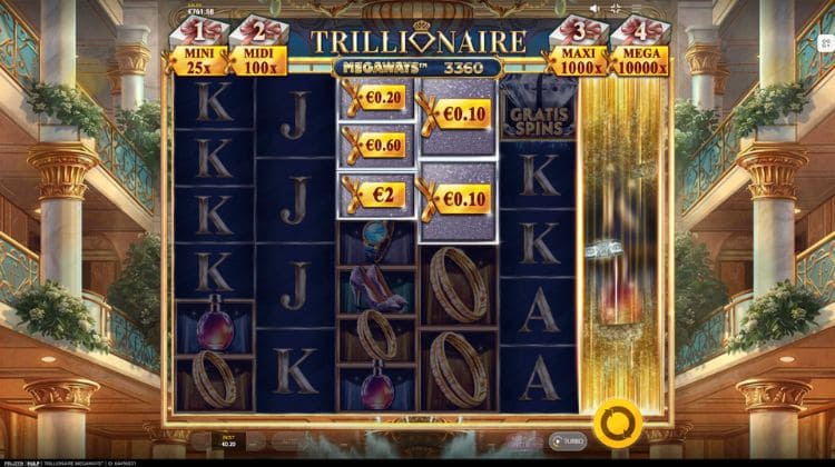 Red Tiger Trillionaire Megaways Gameplay