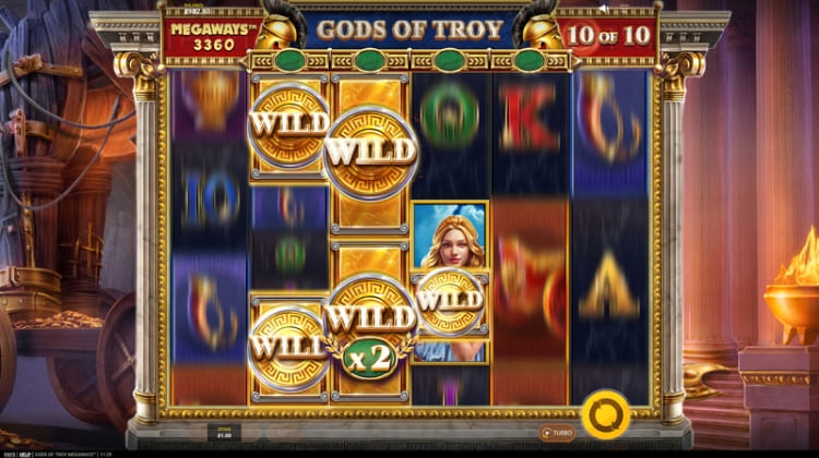 Gods of Troy Megaways Wild Spin
